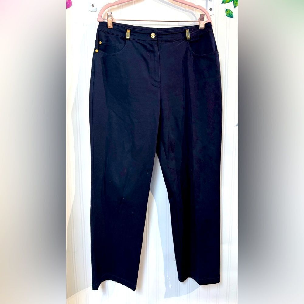 St. John Elegant Black Women's Pants Sz‎ 10